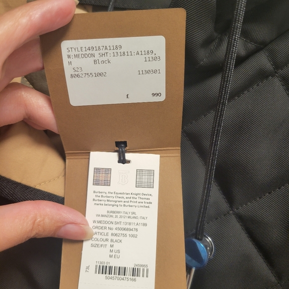 Burberry Quilted Women Jacket - Picture 2 of 12